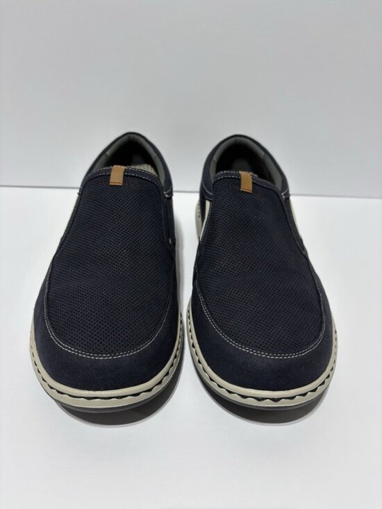 Dunham Men’s Fit Sync Navy Slip-On Shoes, Size 12 EEEE main image 5